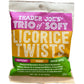Trader Joes Soft Licorice Twists, Raspberry, Mango, Green Apple, 8 oz