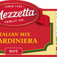 Mezzetta Italian Mix Giardiniera Chicago Style - Hot Giardiniera with Carrots, Celery, Cauliflower & Jalapeo - Tangy Pickled Veg