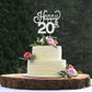 Lingteer Happy 20Th Birthday Silver Rhinestone Cake Topper - Cheers To 20Th Birthday Twenty Years Old Party Cake Centerpieces To