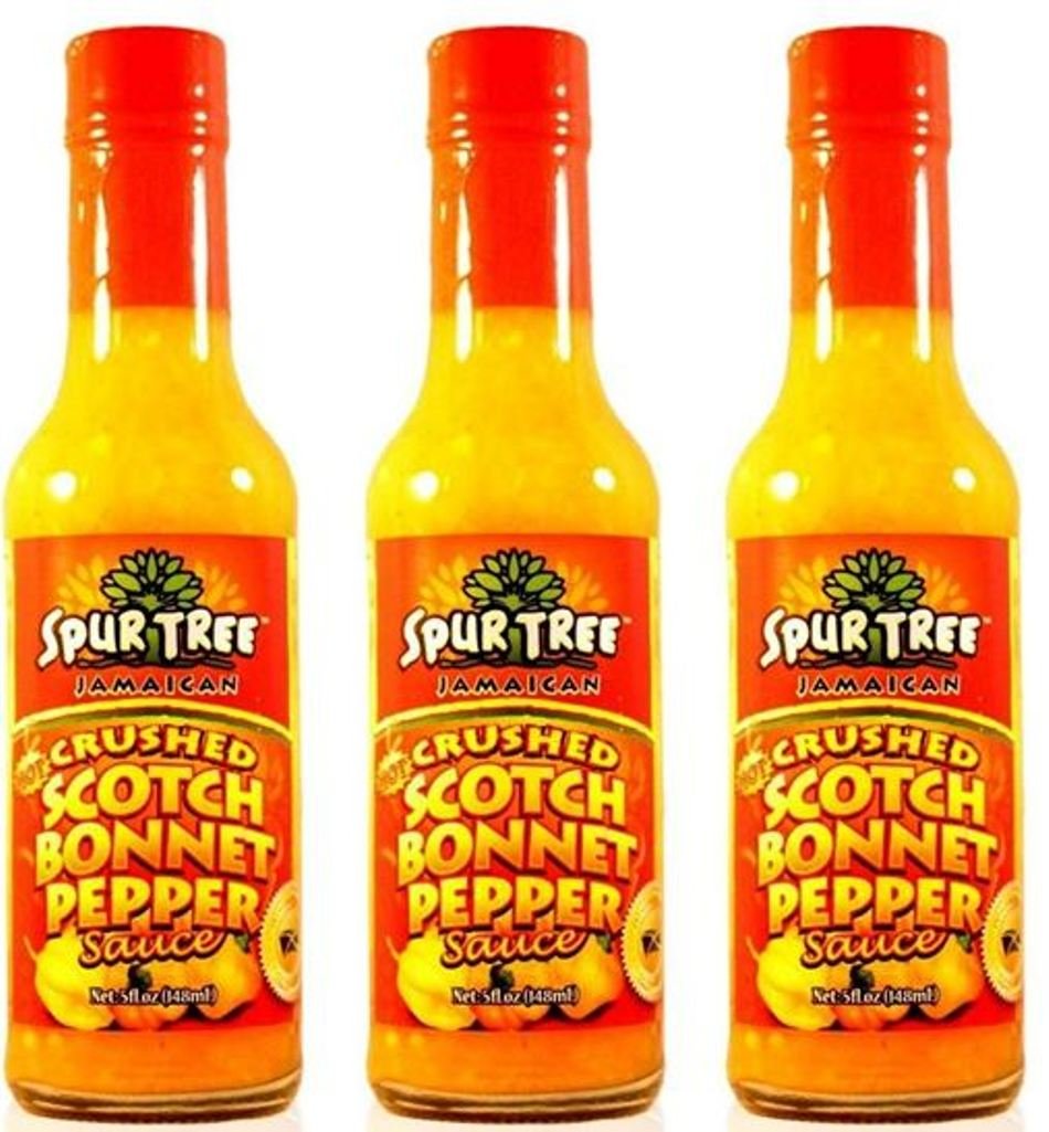 Spur Tree Jamaican Scotch Bonnet Pepper Sauce - Scotch Bonnet Hot Sauce for an Authentic Jamaican Experience - Scotch Bonnet Pep