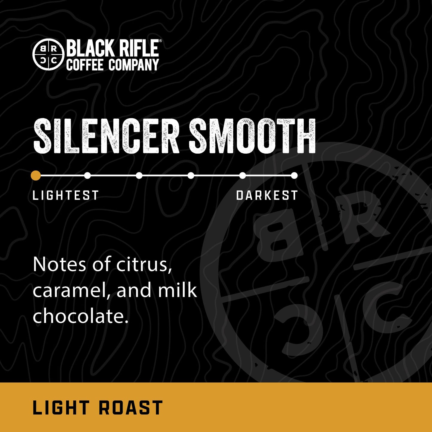 Black   Coffee Company Whole Bean Coffee - Silencer Smooth Light Roast, 12oz Bag, Made from Colombian & Brazilian Beans