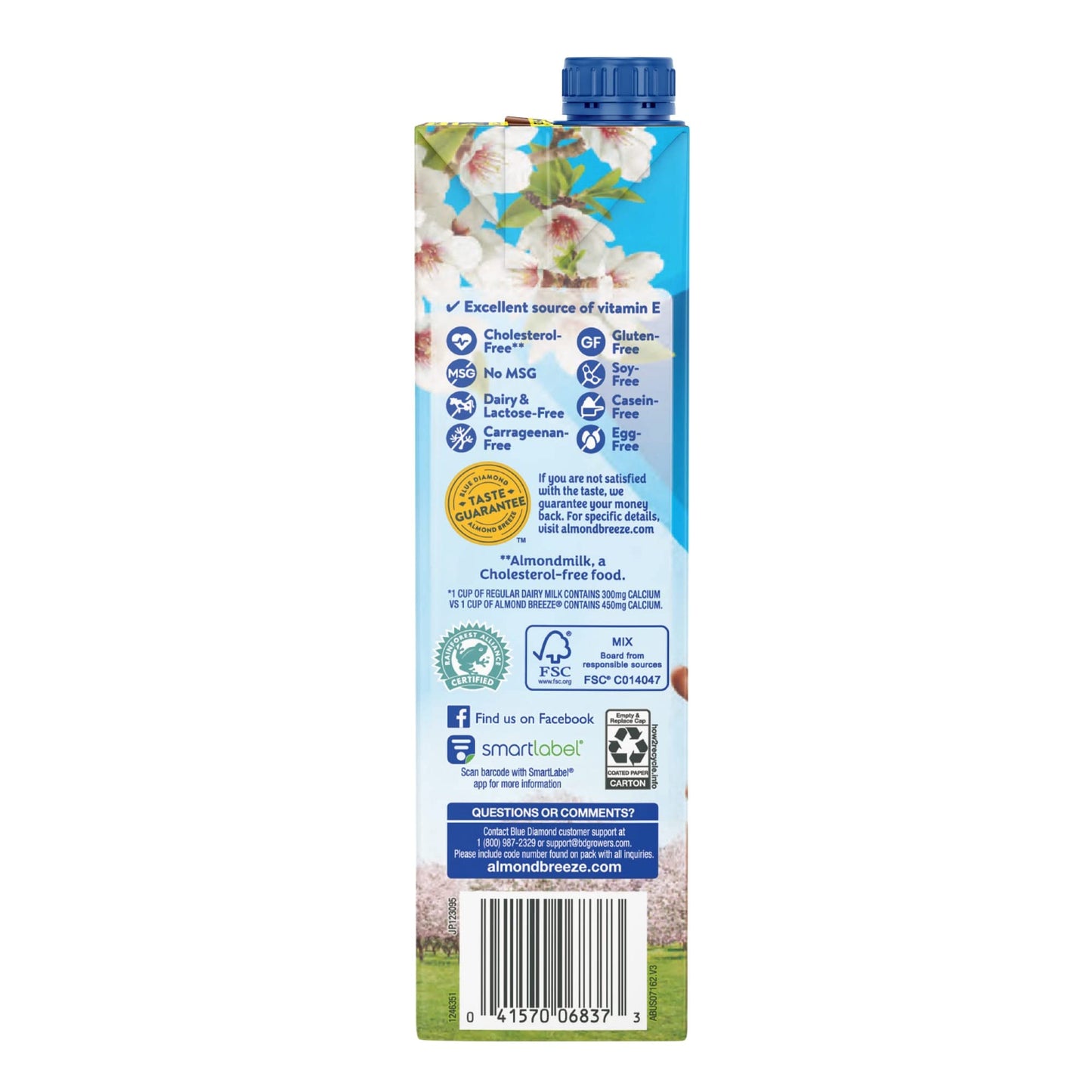 Almond Breeze - Almond Milk - Chocolate - Case Of 12 - 32 Fl Oz(D0102H5Kj26)