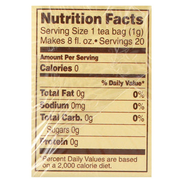 Celestial Seasonings Sleepytime Herbal Tea, Caffeine Free, 20 Count, Pack of 1, Model CELSLEUHM