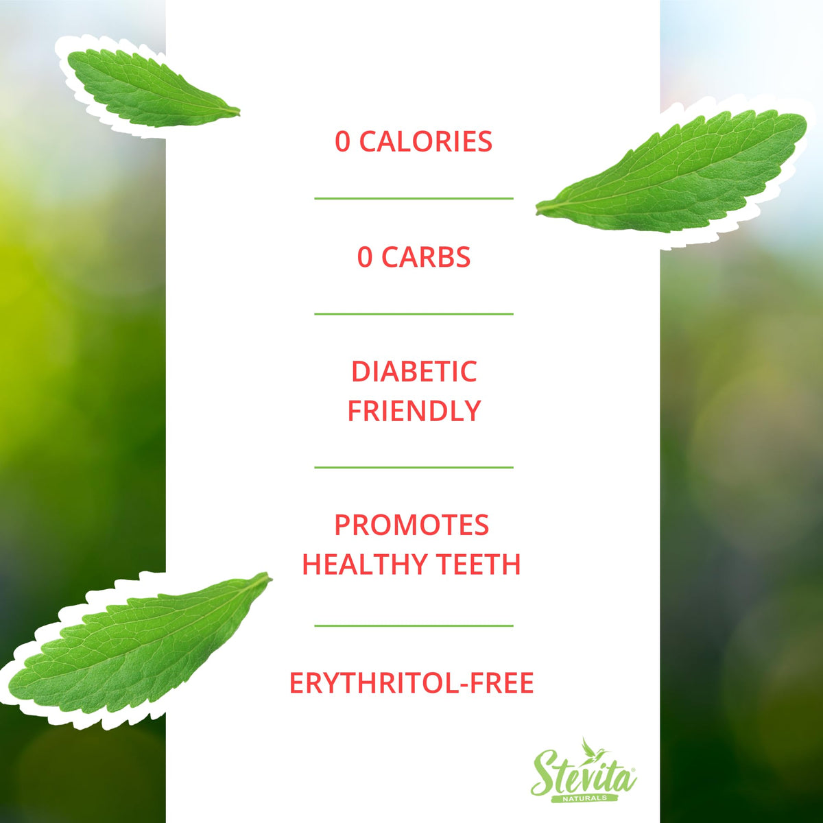 Stevita Stevia with Xylitol Supreme - 50 Packets, Pack of 4 - All-Natural Sweetener, No Calories - Non-GMO, Vegan, Kosher, Keto,
