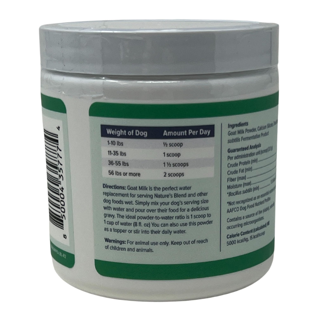 Dr. Marty Better Life Boosters Goat Milk, 3.17-oz jar