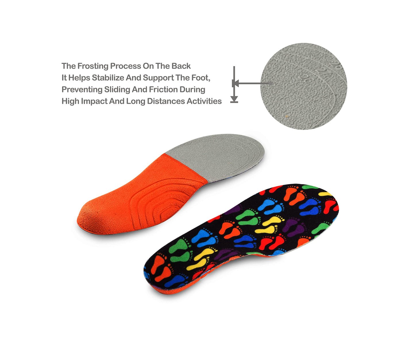 Orthotics Insole Kids - Orthotic Shoes Inserts For Flat Feet And Arch Support (Little Kids 10-12.5)