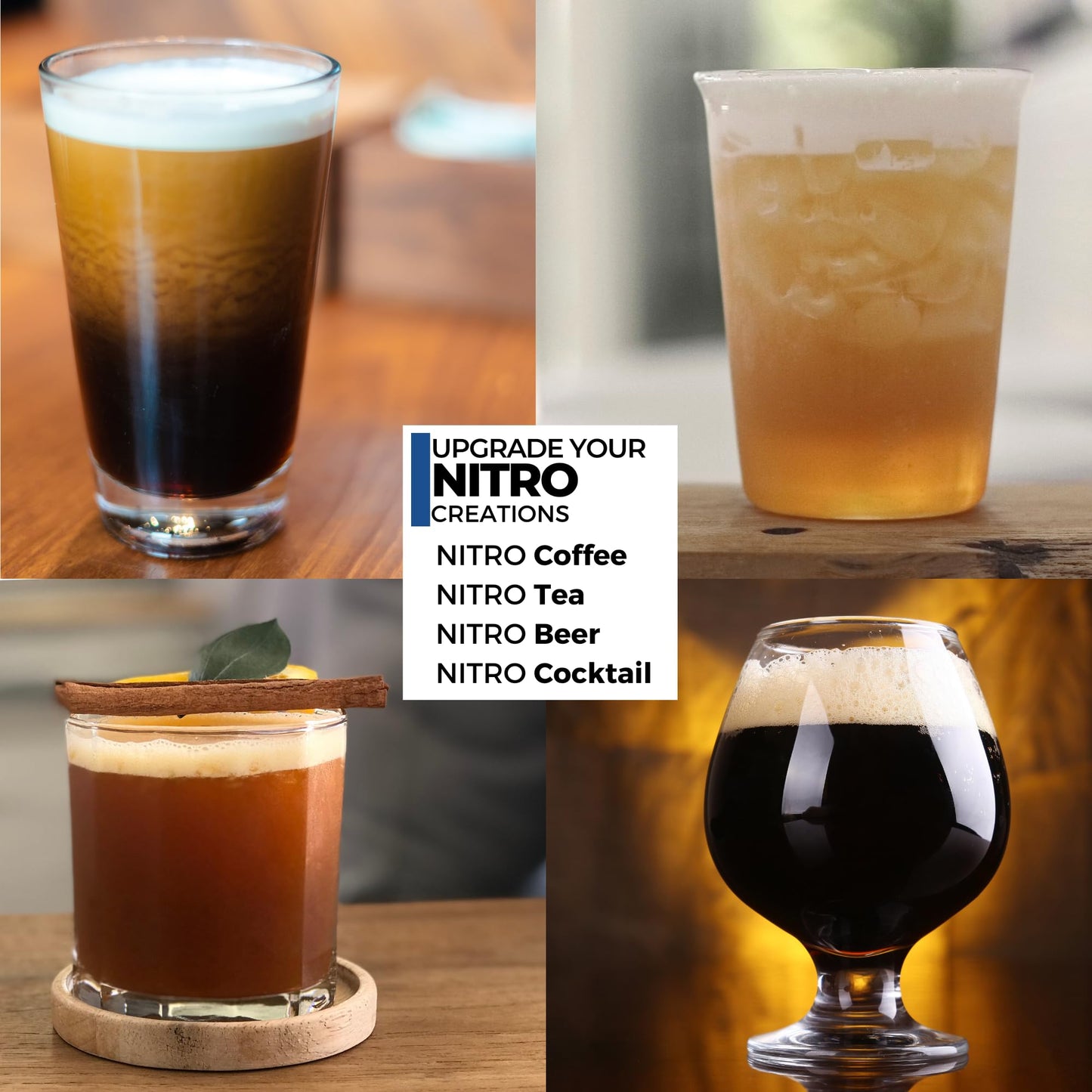 ICO 30pcs Nitrogen project pieces  N2 project pieces for Nitro Cold Brew Coffee Maker  Non-Threaded Nitro project piece for Making Nitro Cold Brew and Nitro Infused Beverages  2g