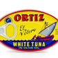Ortiz Tuna in Olive Oil, 3.95oz Tin, Bulk Pack of 12 | Premium White Tuna, Rich Flavor, Perfect for Salads and Sandwiches