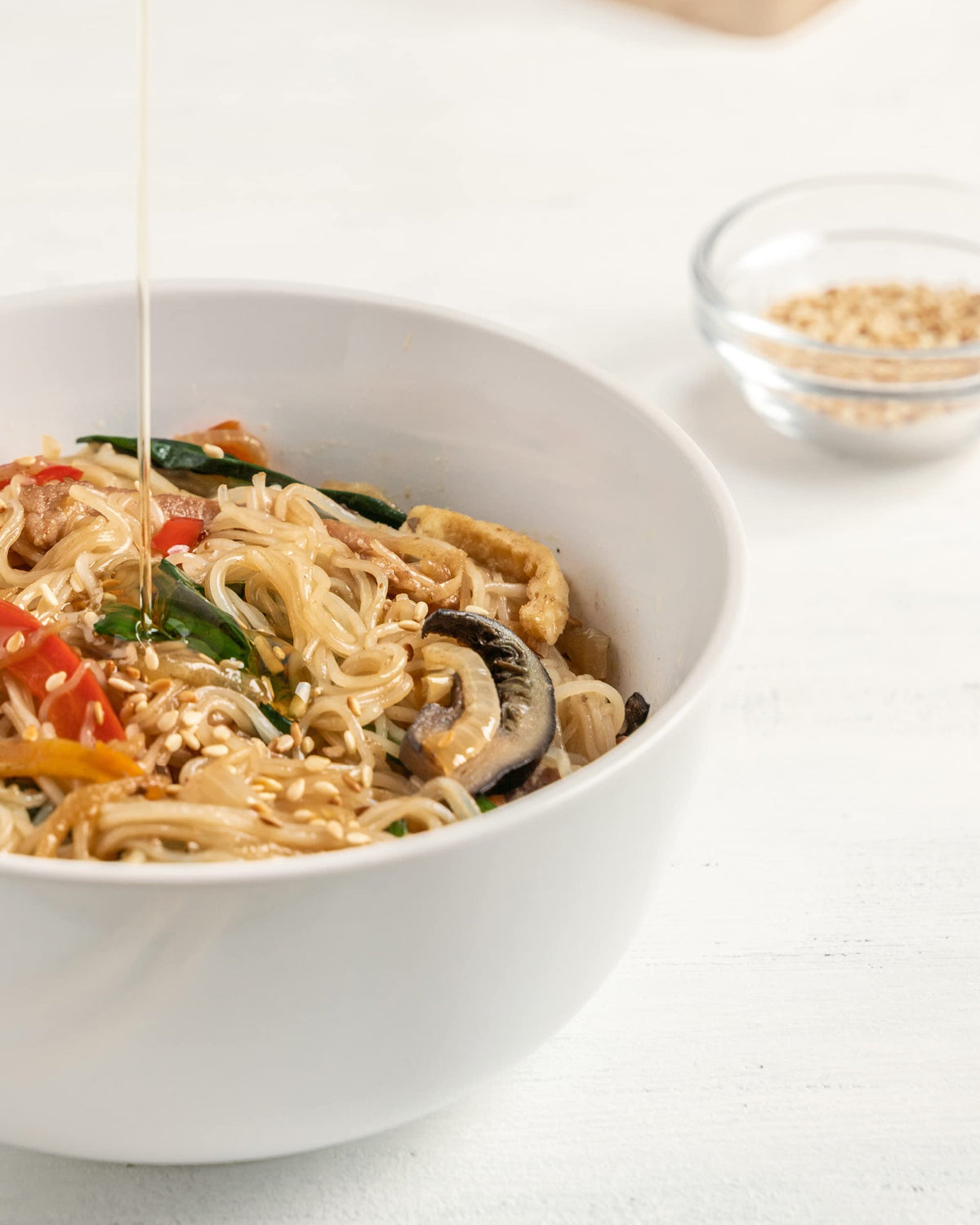 SEMPIO Glass Noodles, Dangmyun - Gluten-Free, Pasta Alternative, Sweet Potato Vermicelli, Ideal for Korean Food, Japchae, Galbit