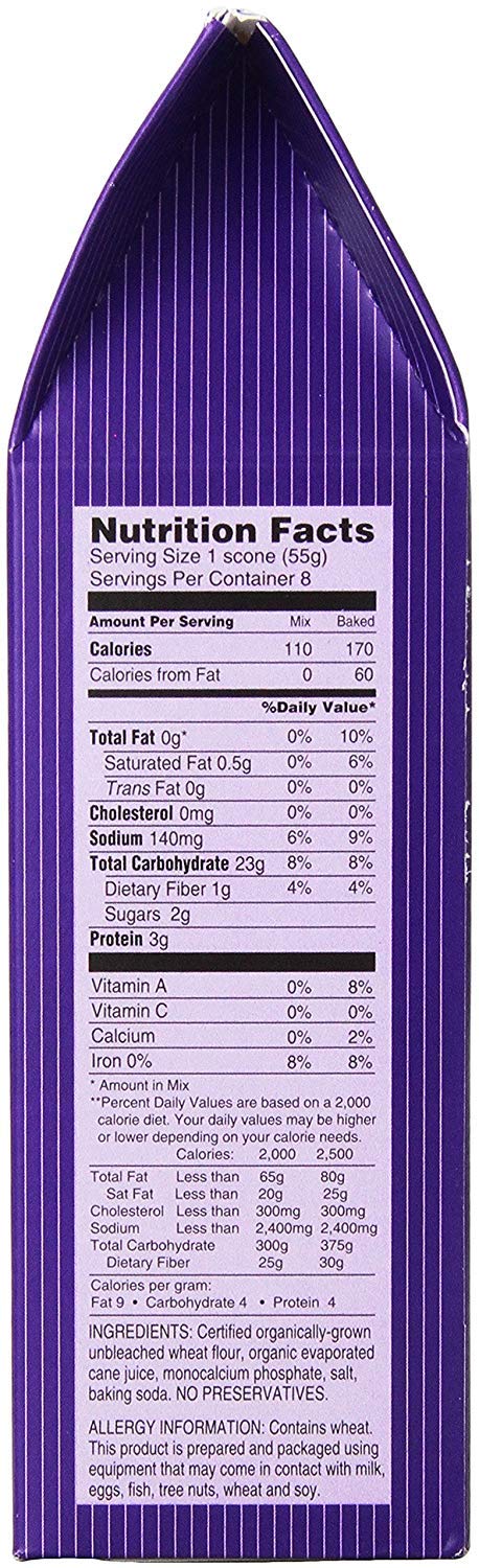 Garvey'S Organic Traditional Scone Mix, 9 Ounce (Pack Of 3)