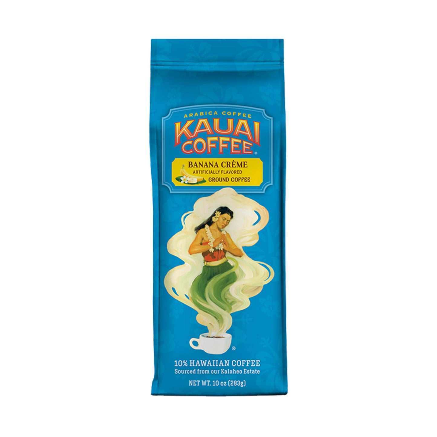 Kauai Hawaiian Ground Coffee, Banana Crme, Gourmet Arabica Coffee From Hawaiis Largest Grower, Smooth, Delicious Flavor and Ama