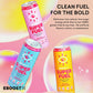 Eboost Super Fuel Healthy Energy Drink - Caffeine From Natural & Clean Ingredients For Focus And Productivity -Taurine Free Pre-Workout With Electrolytes, Nootropic & Vitamins - Orange Mango, 12 Pack