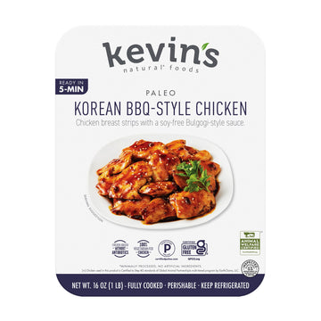 KevinS Natural Foods Korean Bbq Chicken Breast, 16 Oz