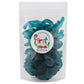 Firstchoicecandy Sweet & Sour Gummy Worms, Multi Flavors And Solid Colors (1 Pound, Blue Raspberry)