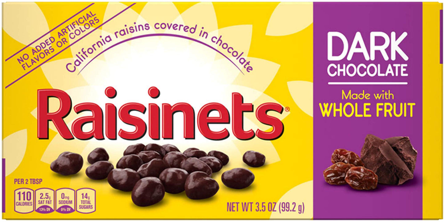 Raisinets Dark Chocolate Video Box, 3.5 Oz