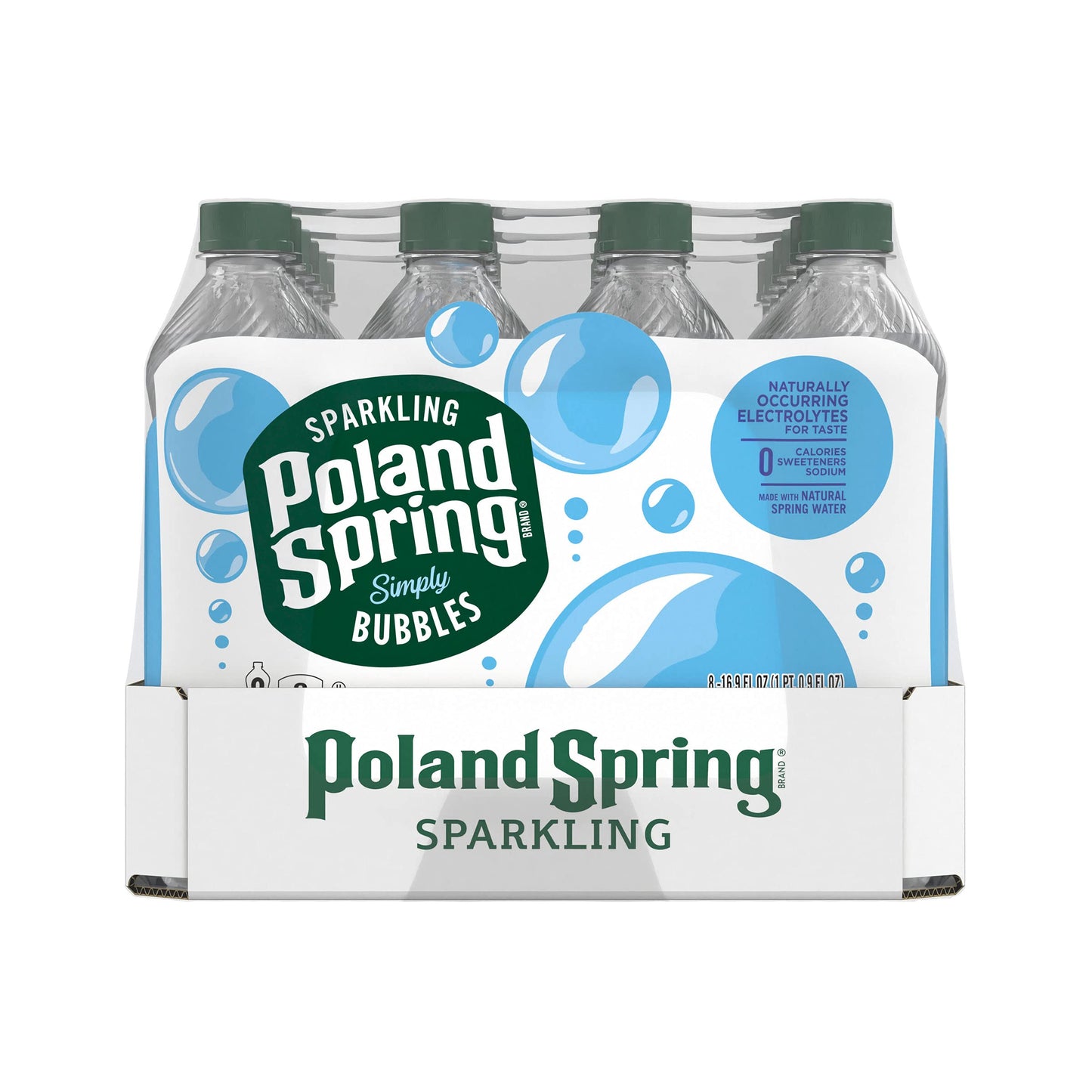 Poland Spring Sparkling Water 24 Pk, 0.5 Lt