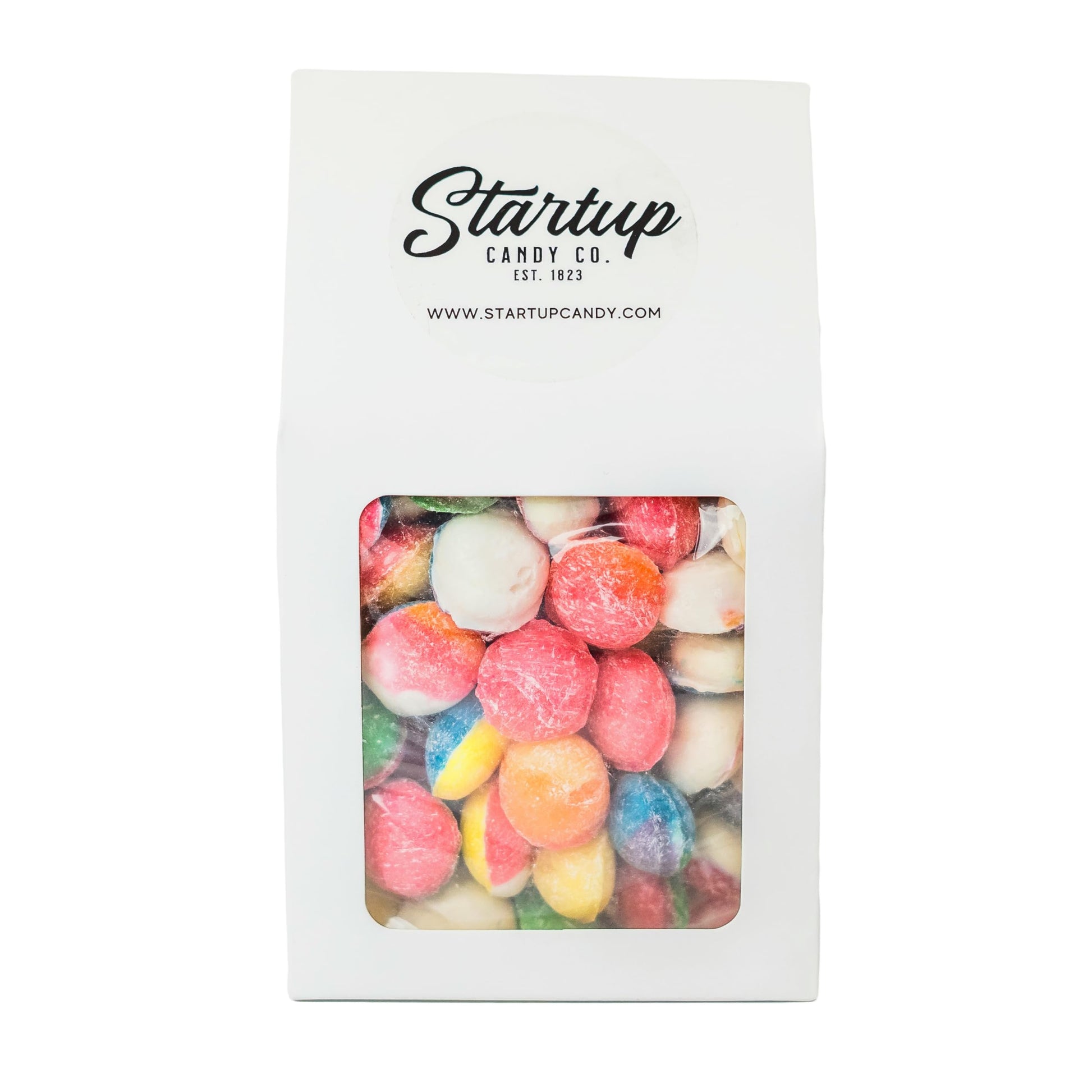 Startup Candy Co. Hard Candy Drops - Fizzy Favorites - 1.3 Lbs - Tiger'S Blood, Rainbow Watermelon, Cherry Limeade, & Big Lick F
