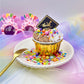 Rainbow Sprinkles For Cake Decorating, Pastel Jimmies And Pearls Sprinkles Mix For Donut Cookie Baking Brownies Cupcake Ice Crea