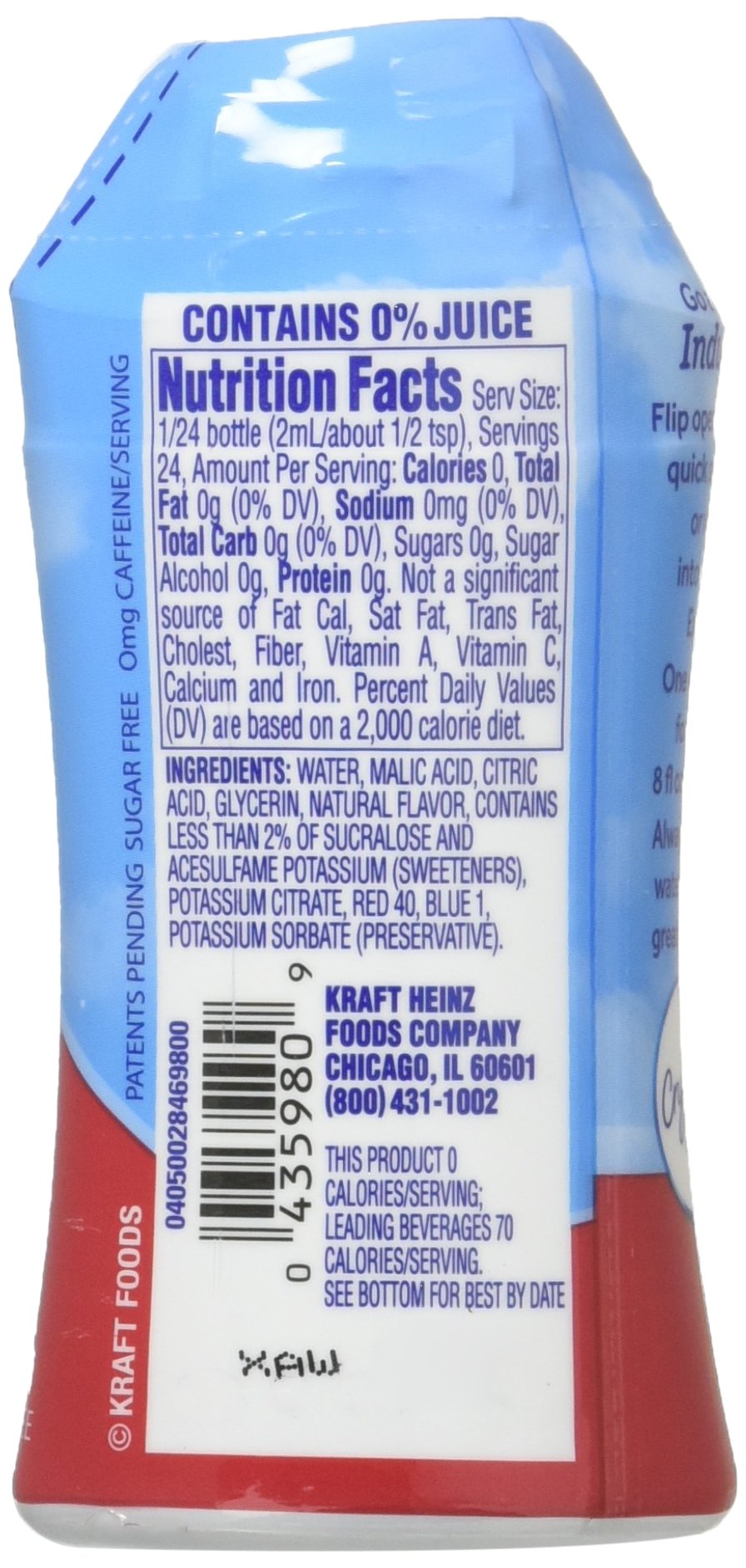 Crystal Light Liquid Drink Mix, Berry Sangria Flavor, 1.62 Fl Oz, Pack of 12, Model 4300000598