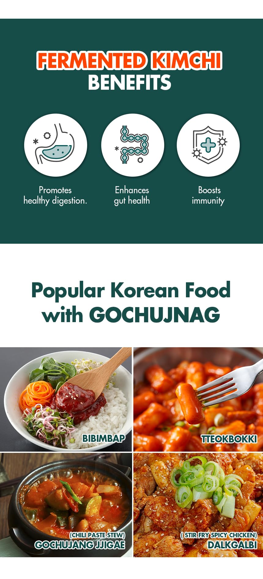 Vivid Kitchen | Korean Traditional Paste (1.1 Lb/500G) (Gochujang)