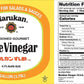 Marukan Seasoned Gourmet Rice Vinegar, 1 Gallon, Pack of 2, Model VC-a3-76597