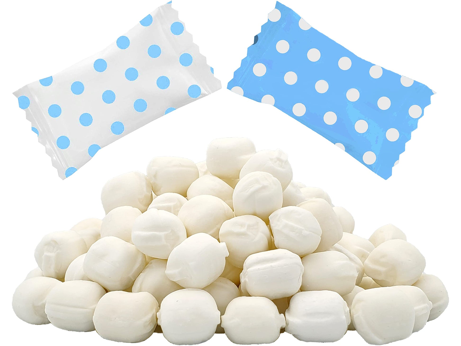 Fruidles Buttermints, Fat-Free After Dinner Mints, Caribbean Blue, 275 Pieces, Kosher Certified, Individually Wrapped