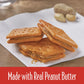 Keebler Cheese Crackers With Peanut Butter