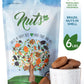 NUTS U.S. - Brazil Nuts In Shell | No Added Colors and No Artificial Flavors | Non-GMO and Natural | Fresh Buttery Taste and Raw | Pasteurized and Polished Brazil Nuts Packed In Resealable Bags!!! (6 LBS)