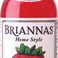 BRIANNAS Home Style Blush Wine Vinaigrette Dressing - Gluten Free, Kosher, Vegan - 12 oz. Bottle - Model 027271117282