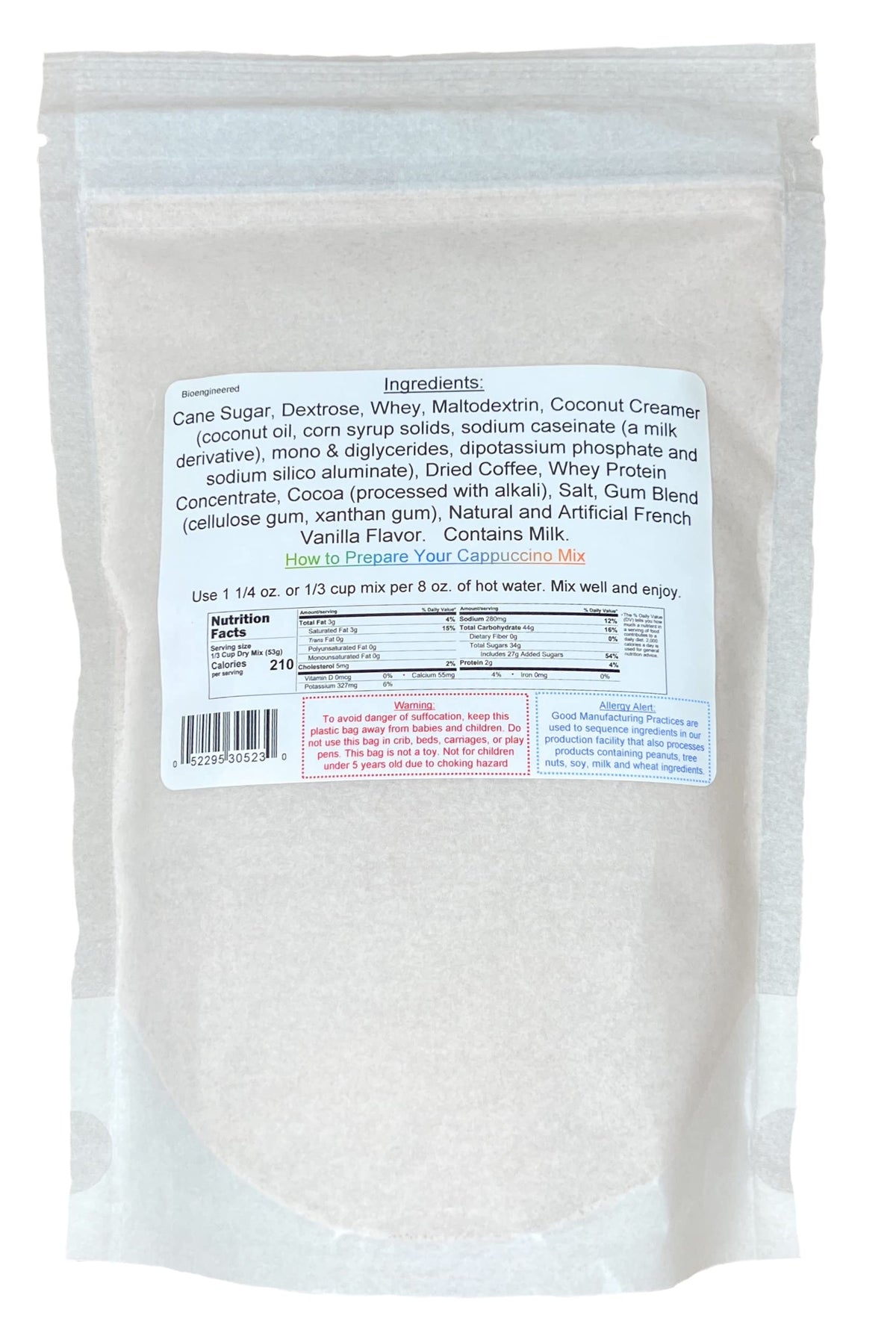 Yankeetraders, French Vanilla Cappuccino Mix, 1 Pound