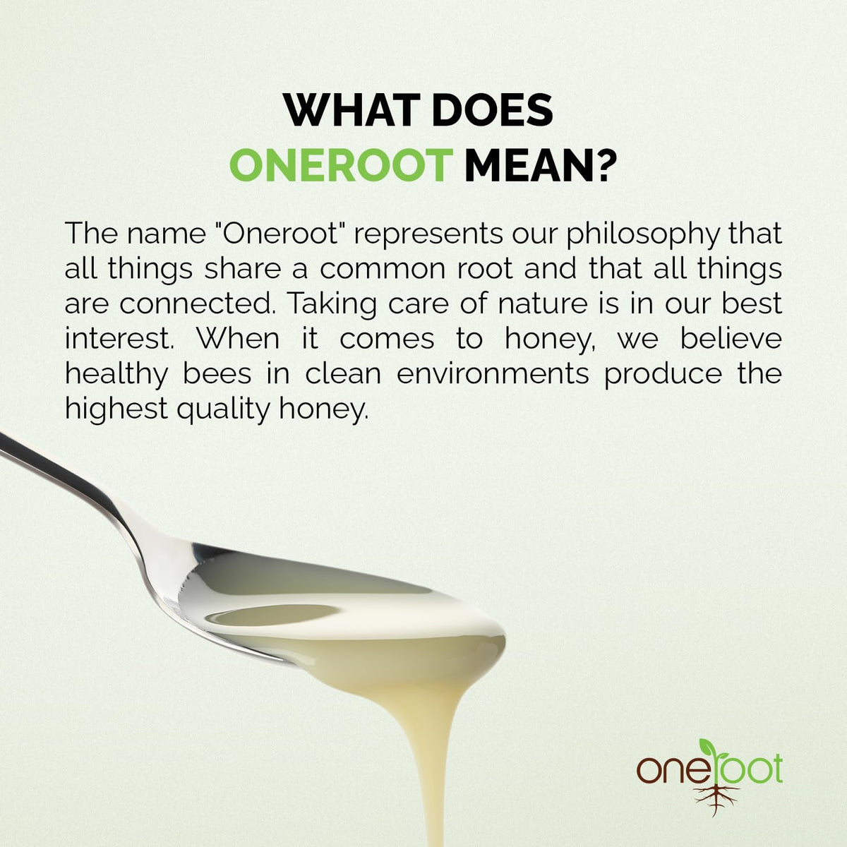 Oneroot 100% Canadian Flower Honey - 17.6 Oz/1.1 Lbs, Honey Wildflower Unfiltered, Unheated & Creamed, Nutrient Rich Raw Wildflo