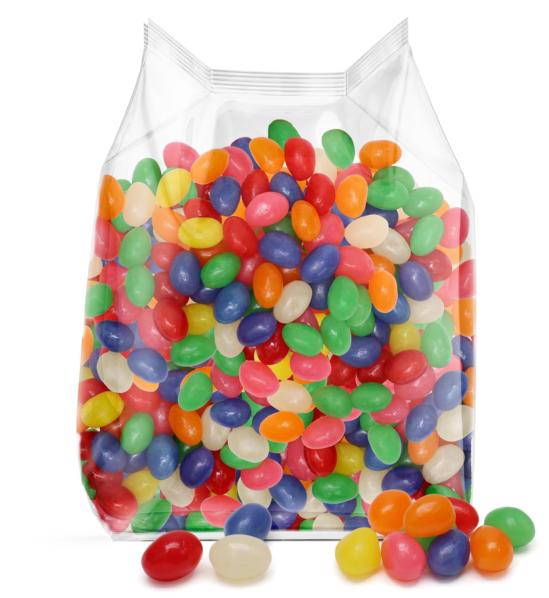 Bulk Classic Jelly Beans 1 Pound Bag - Assorted Fruity Flavors, Chewy Candy For Parties, Snacks, And Gift Bags