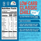 The Good Bean Heat and Eat Pouch - Low-Carb Classic Chili - (4 Pack) 10 oz Pouch - Simmered Black Soybeans with Chili Powder - P