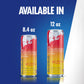 Red Bull Winter Edition Energy Drink  Fuji Apple & Ginger  12 fl. oz.  Pack of 4 cans  with 114mg Caffeine  Taurine & B Vitamins