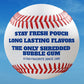 Big League Chew Swingin Sour Apple Bubble Gum - Tart & Tangy Apple Flavor Burst | Ideal for Baseball Games, Teams, Concessions,