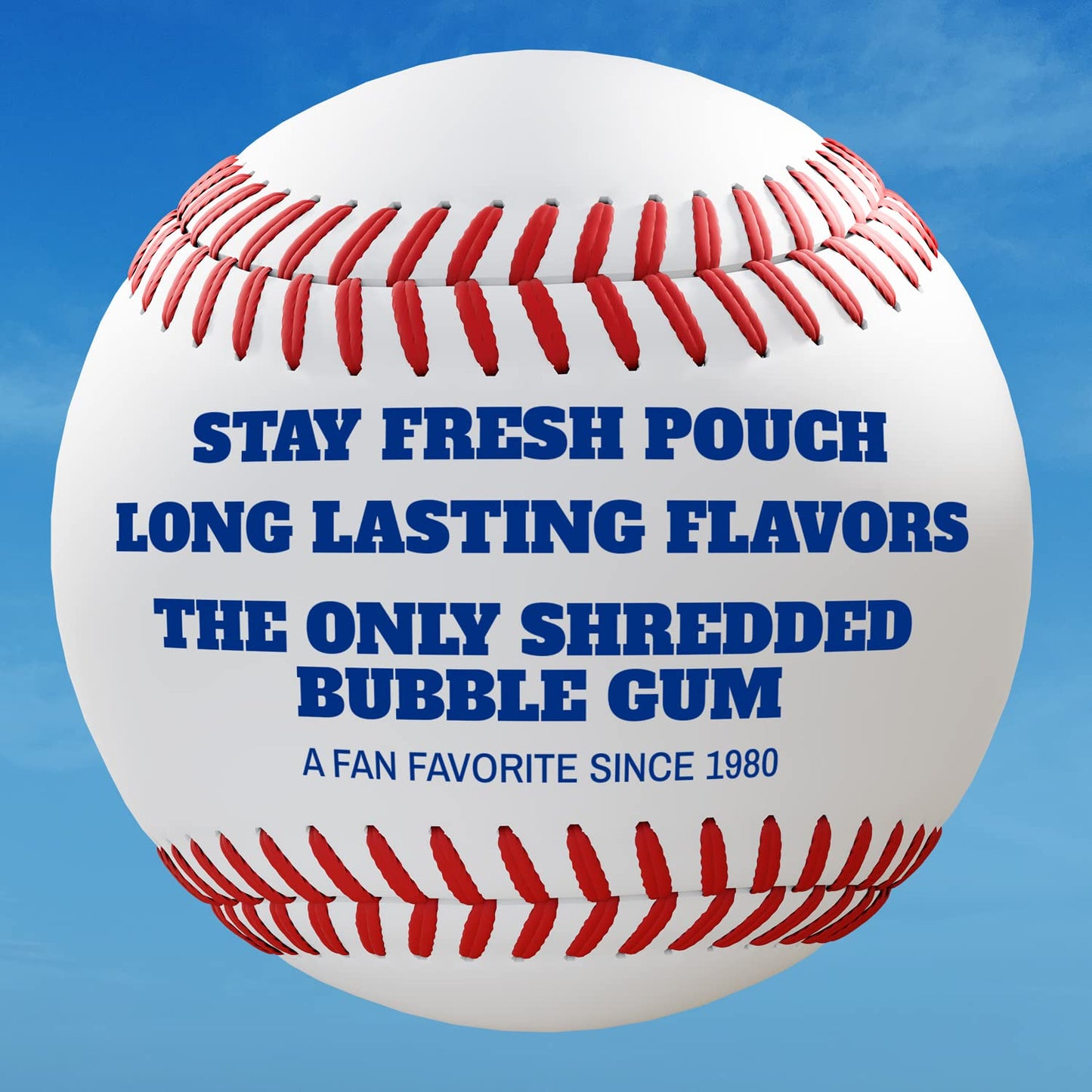 Big League Chew Swingin Sour Apple Bubble Gum - Tart & Tangy Apple Flavor Burst | Ideal for Baseball Games, Teams, Concessions,