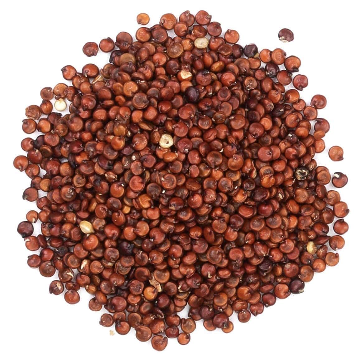Food to Live - Organic Red Quinoa, 1 Pound Non-GMO, Whole Grain, Kosher, Vegan, Sirtfood, Bulk. Rich in Essential Amino Acids, P