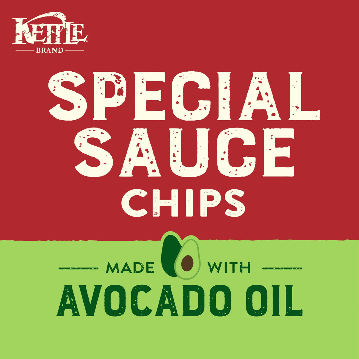 Kettle Brand Made with Avocado Oil Special Sauce Chips, 6 Oz Bag