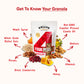 Kellys Four Plus Granola Cereal - Cranberry Nut, 12 oz (Pack of 4), Healthy Organic Snacks for Breakfast
