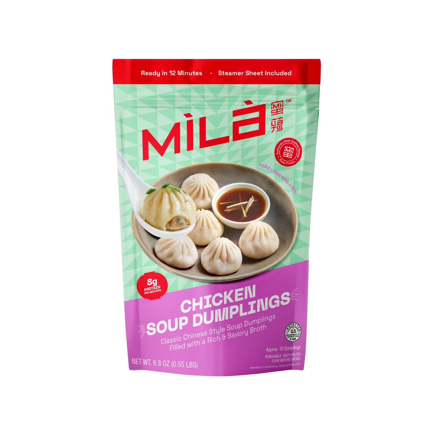 MILA Chicken Soup Dumplings, 8.8 OZ