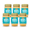 Crazy Richards Creamy Peanut Butter, 100% Natural, Non-GMO, Gluten-Free, 16 Ounce Jars (Pack of 6)