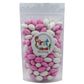 Firstchoicecandy Jordan Almonds (1 Pound, Pastel Pink & White)