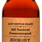 Lazy Kettle All Natural Liquid Smoke - Hickory Flavoring for Meat, Fish, Cheese, Sauces - 5 Fl Oz (Pack of 1)