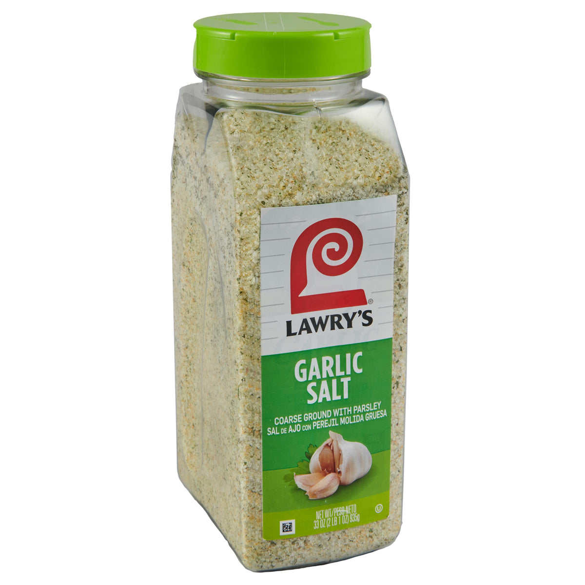 Lawry's Coarse Ground with Parsley Garlic Salt, 33 oz