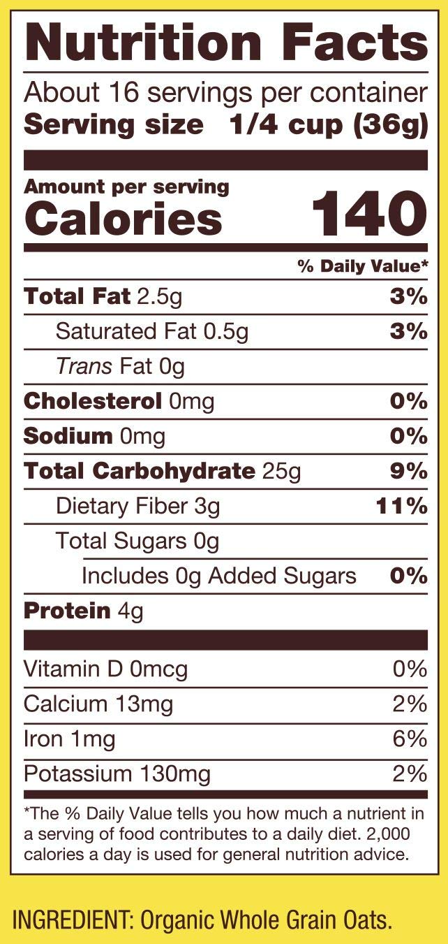 Bob s Red Mill Organic Scottish Oatmeal, 20oz (Pack of 4) - Non GMO, Whole Grain, Vegan, Kosher