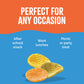Sensible Portions Veggie Wavy Chips, Sea Salt Flavor, Gluten-Free Chips, 7 Ounce Bag, 6-Pack
