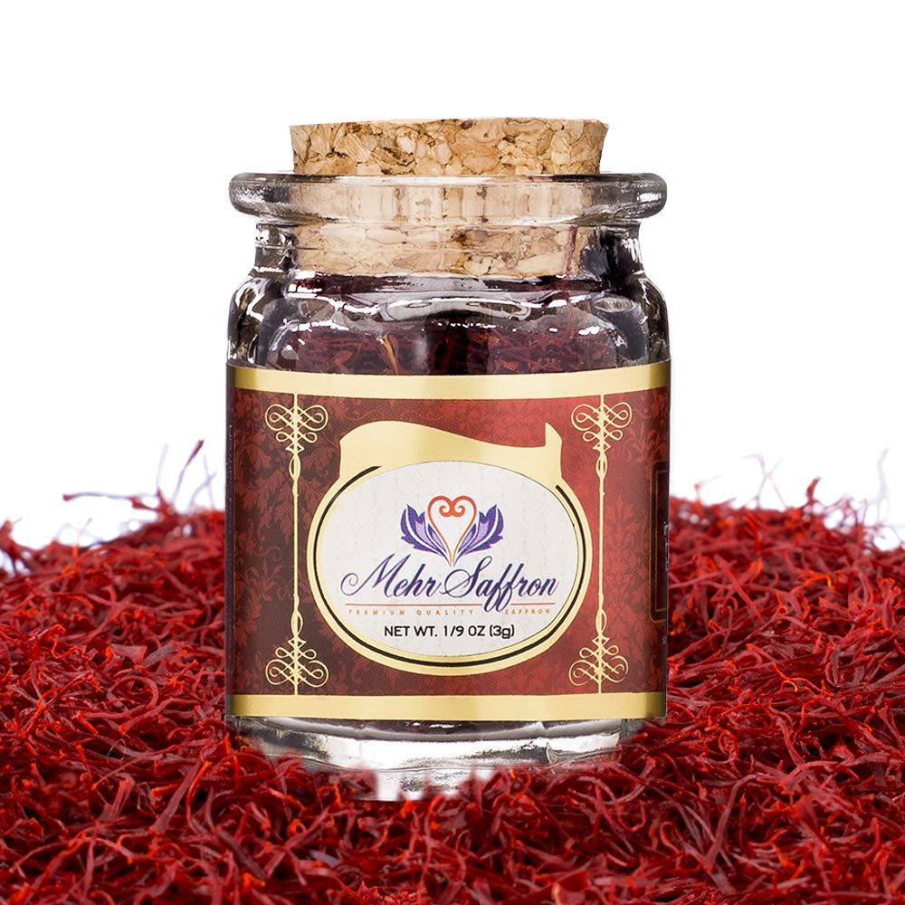 Mehr Saffron, Premium All Red Saffron/1/9 Oz (3 Gram)