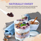 52USA Blueberry Popping Boba (500g)  Popping Pearls for Bubble Tea  Beverages  Sweets  Ice Cream  Shakes  Desserts & Smoothies Topping  1.1 Pound (Pack of 1)