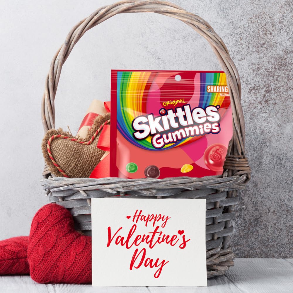 SKITTLES Original Gummy Candy, Sharing Size, 12 oz Bag