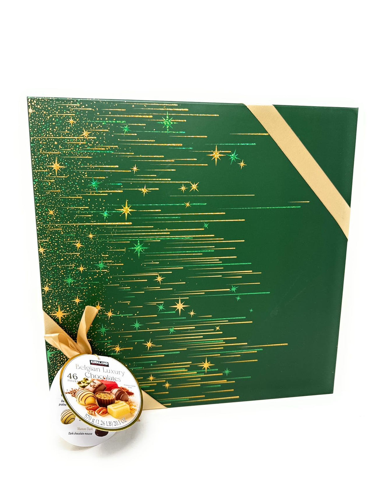 Kirkland Signature Belgian Box Chocolate, 1.26 lb, Rich Flavor, Ideal Gift, Gourmet Treat